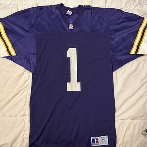 MN Vikings jersey. Russell Athletic size 44